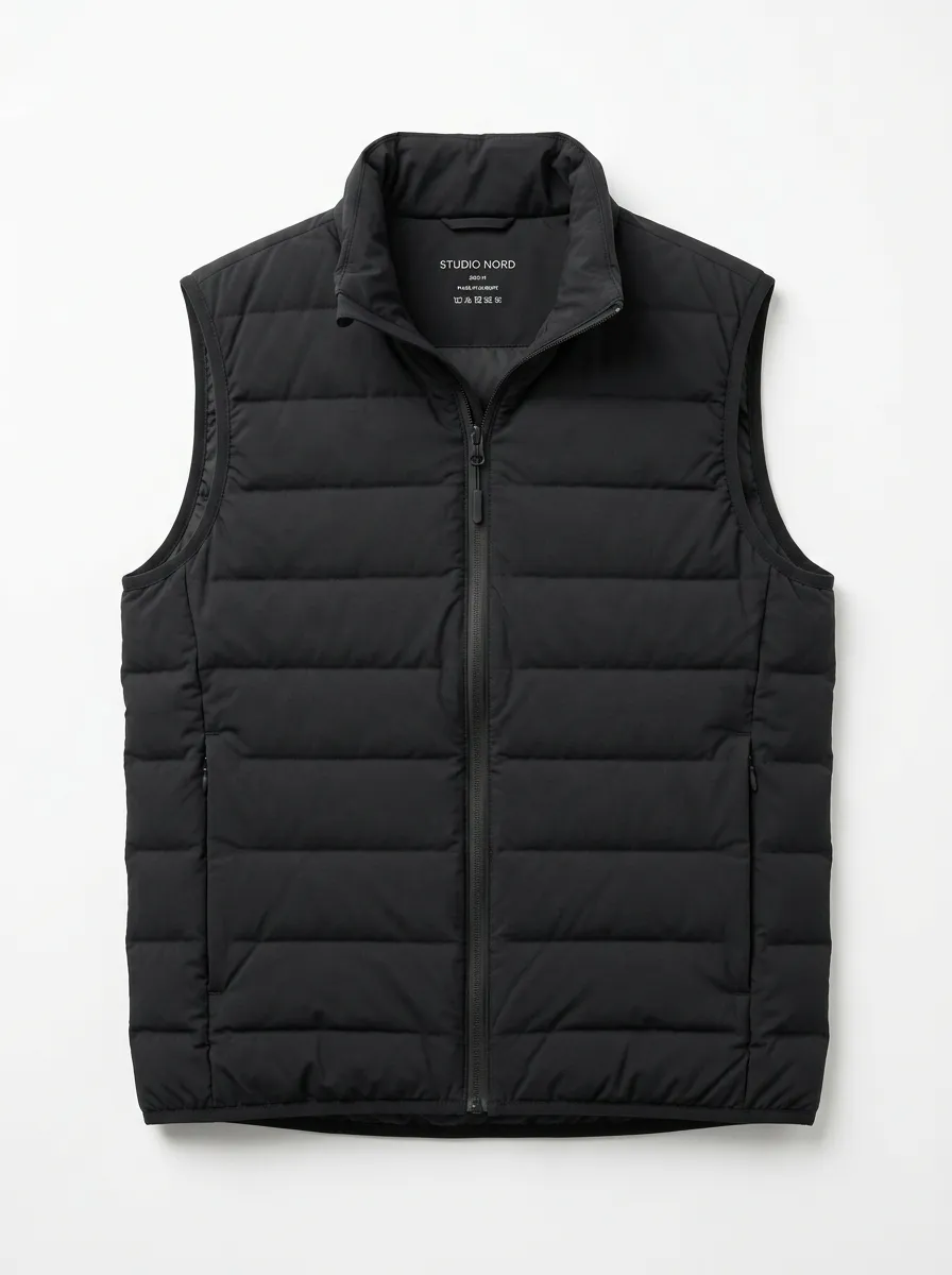Lightweight Insulated Vest - Obsidian Black